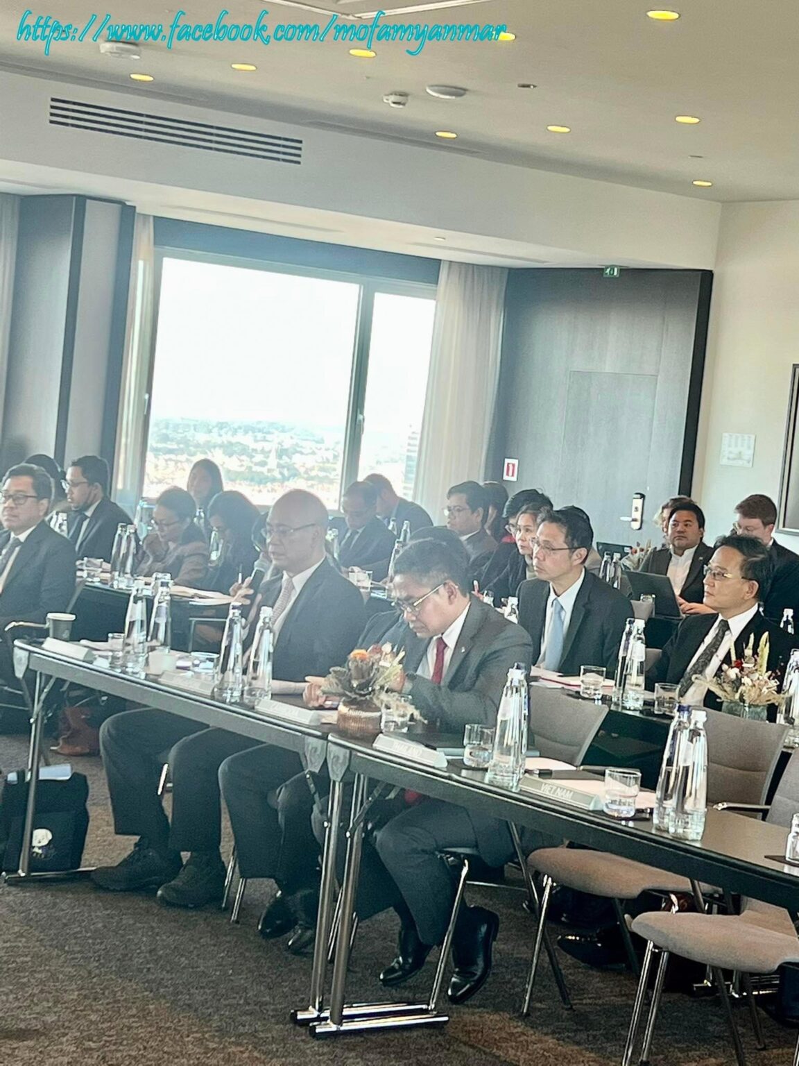 Myanmar Ambassador to Belgium and the European Union, H.E. U Soe Lynn ...