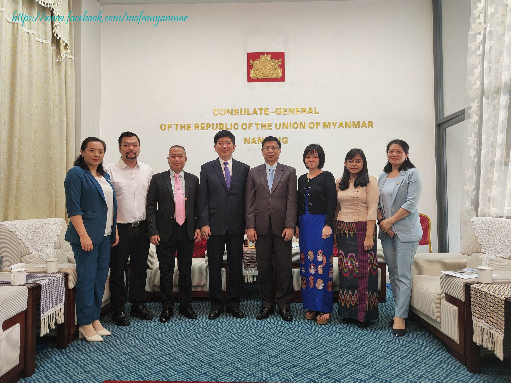 နန်နင်းမြို့၊ မြန်မာကောင်စစ်ဝန်ချုပ် တရုတ်-အာဆီယံ စီးပွားရေးနှင့် ရင်းနှီးမြှုပ်နှံမှု ထိပ်သီးအစည်းအဝေးဆိုင်ရာ အထွေထွေအတွင်းရေးမှူးချုပ်ရုံး၏ ဒုတိယအတွင်းရေးမှူးချုပ်အား လက်ခံတွေ့ဆုံ(၈-၅-၂၀၂၃ ရက်)