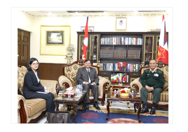 Myanmar Ambassador to Nepal, U Myo Myint Maung pays courtesy call on ...