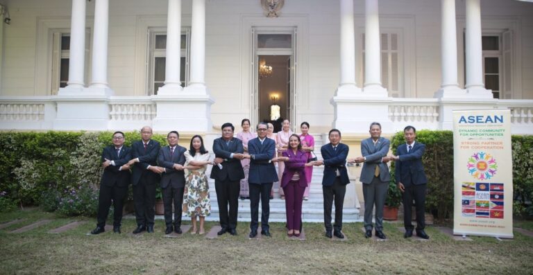 Myanmar Ambassador and Spouse, together with Embassy Staff, Attend the ...