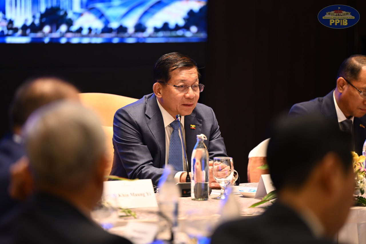 နိုင်ငံတော်သမ္မတ ဦးမင်းအောင်လှိုင် မြန်မာ-မလေးရှား နှစ်နိုင်ငံ စီးပွားရေးဆိုင်ရာ အဆင့်မြင့်ဆွေးနွေးပွဲ (Myanmar-Malaysia High Level Business Dialogue 2026) သို့ တက်ရောက်ဆွေးနွေးပြောကြား