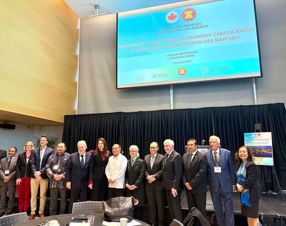 Chargé d’Affaires/ Ambassador of the Embassy of Myanmar in Canada Attends Canada–ASEAN Economic Symposium